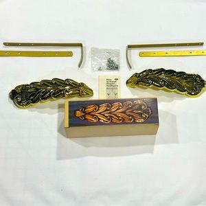 Vintage new old stock drapery holdbacks.